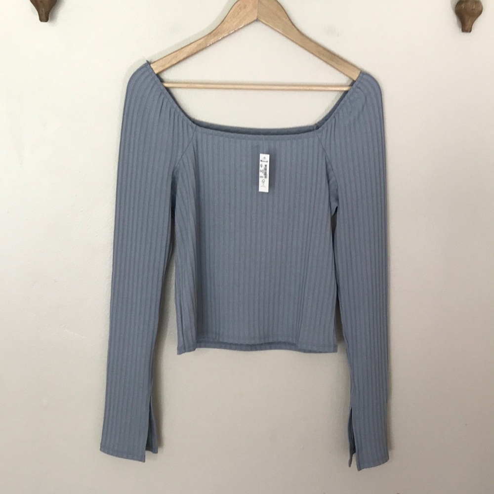 NEW Madewell Long Sleeve‎ Top. Large